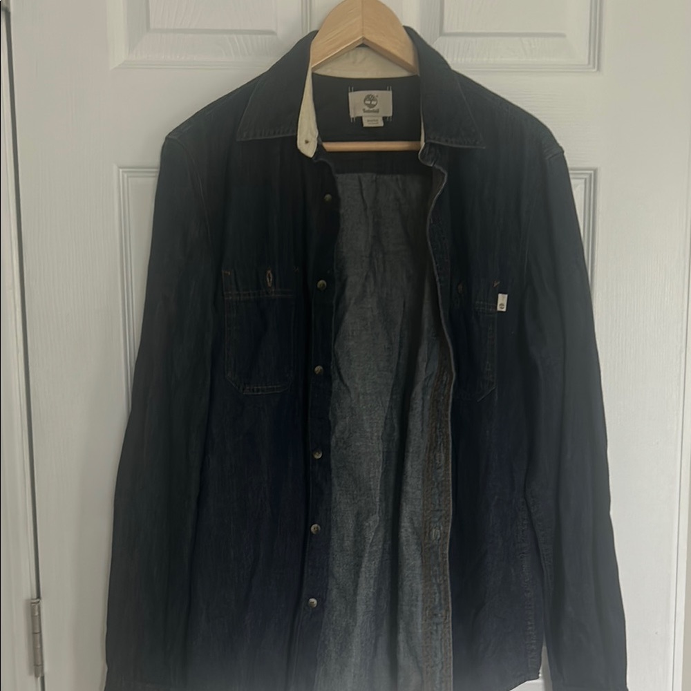 Timberland Black Lightweight Shirt Jacket